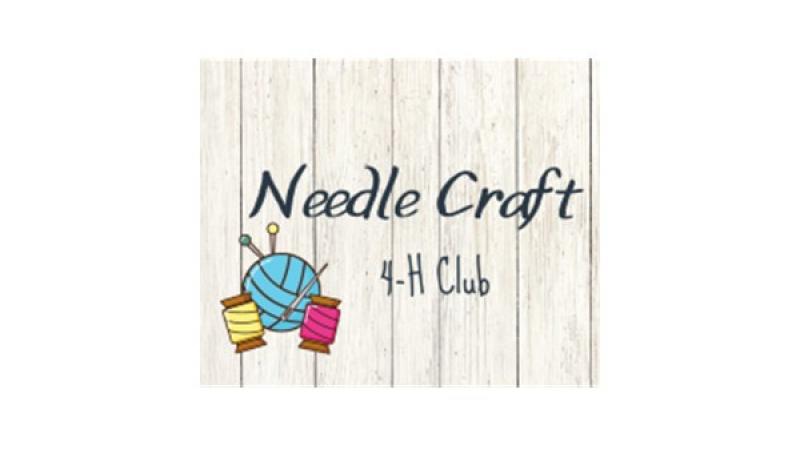 Needle Craft Heading with Ball of Yard and Thread